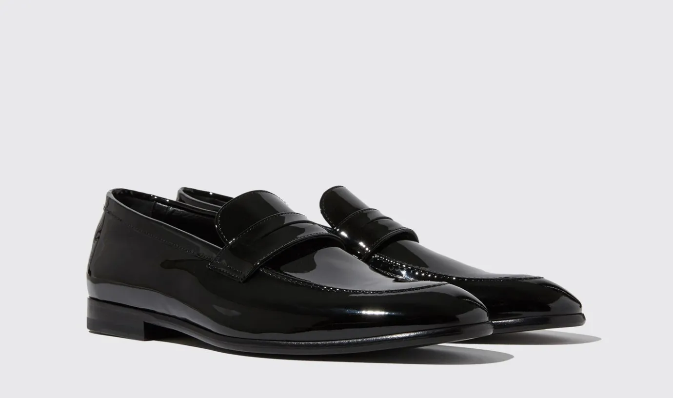 Manner Scarosso Marzio Nero Vernice