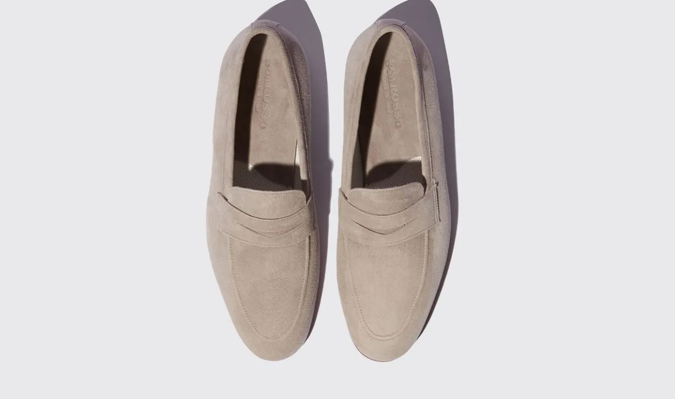 Manner Scarosso Marzio Taupe Scamosciato