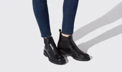 Frauen Scarosso Mohn Schwarz