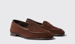 Manner Scarosso Nils Braunes Wildleder