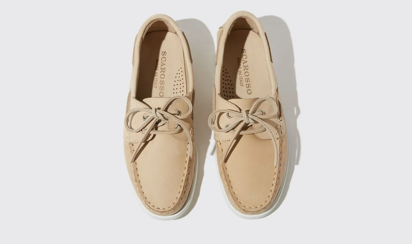 Frauen Scarosso Oprah Beige Nubuk