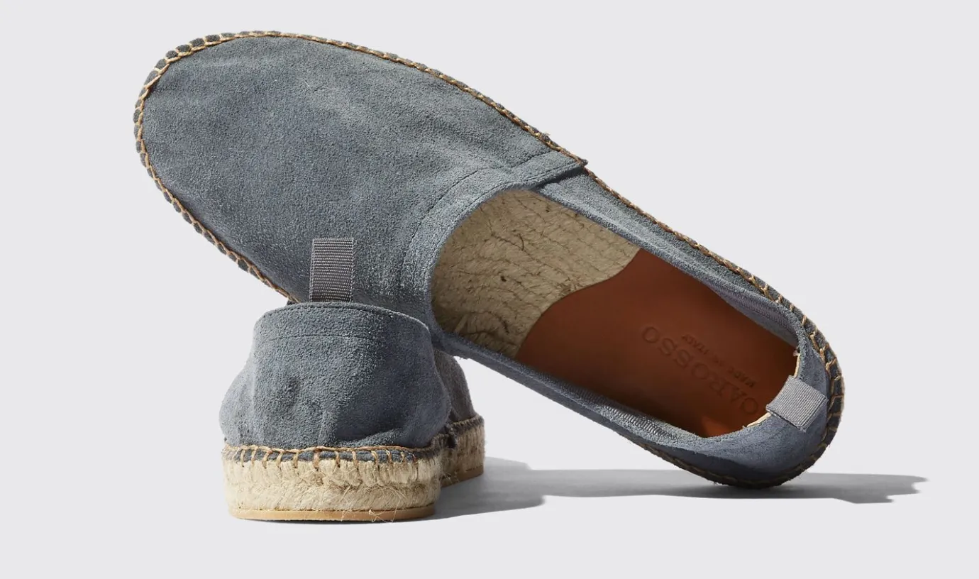 Manner Scarosso Pablo Graues Wildleder