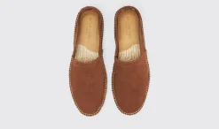 Manner Scarosso Pablo Kastanienwildleder