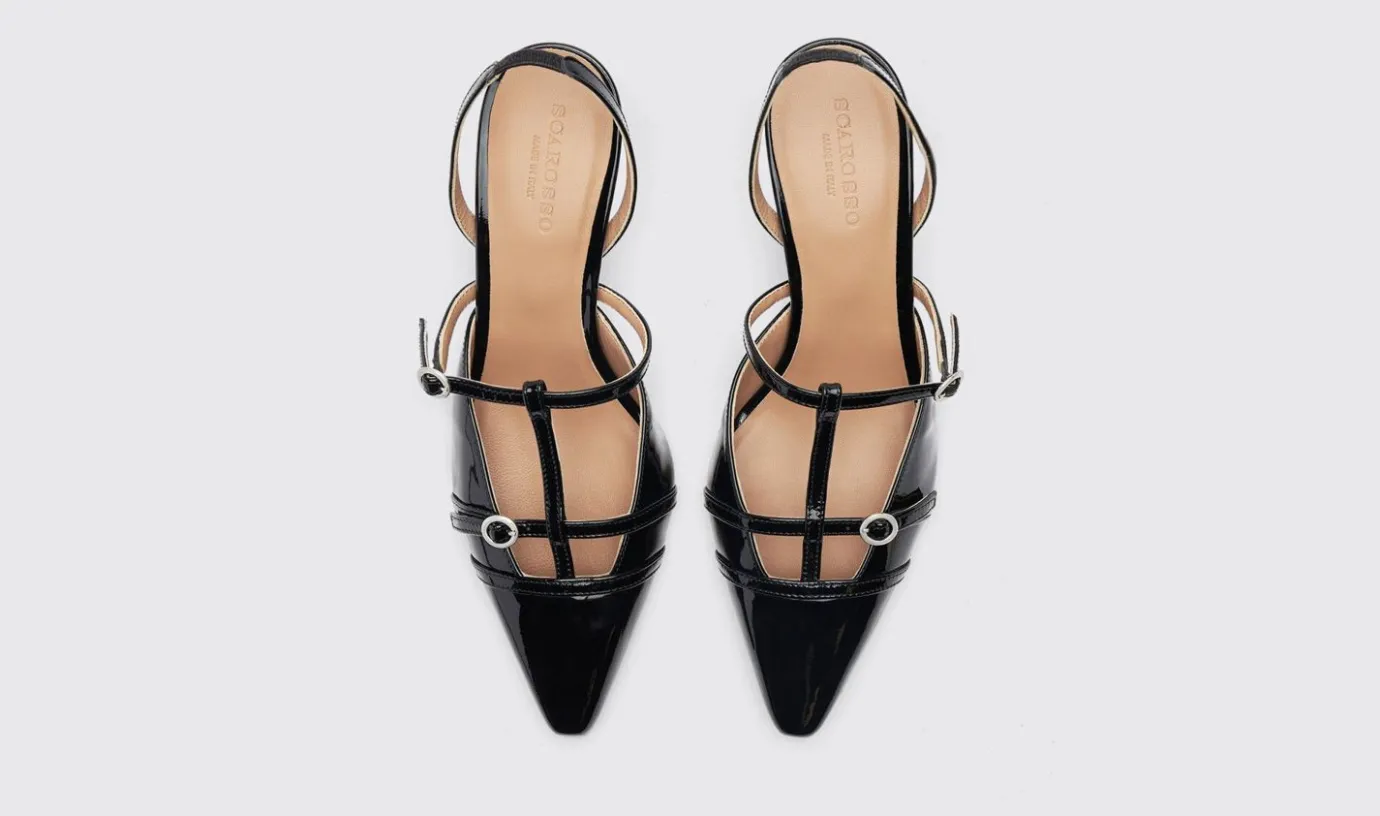 Frauen Scarosso Selena Black Patent