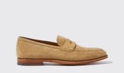 Manner Scarosso Stefano Beige Scamosciato