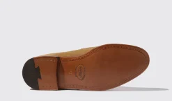 Manner Scarosso Stefano Beige Scamosciato