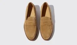Manner Scarosso Stefano Beige Scamosciato