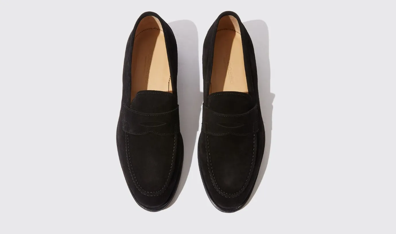 Manner Scarosso Stefano Nero Scamosciato