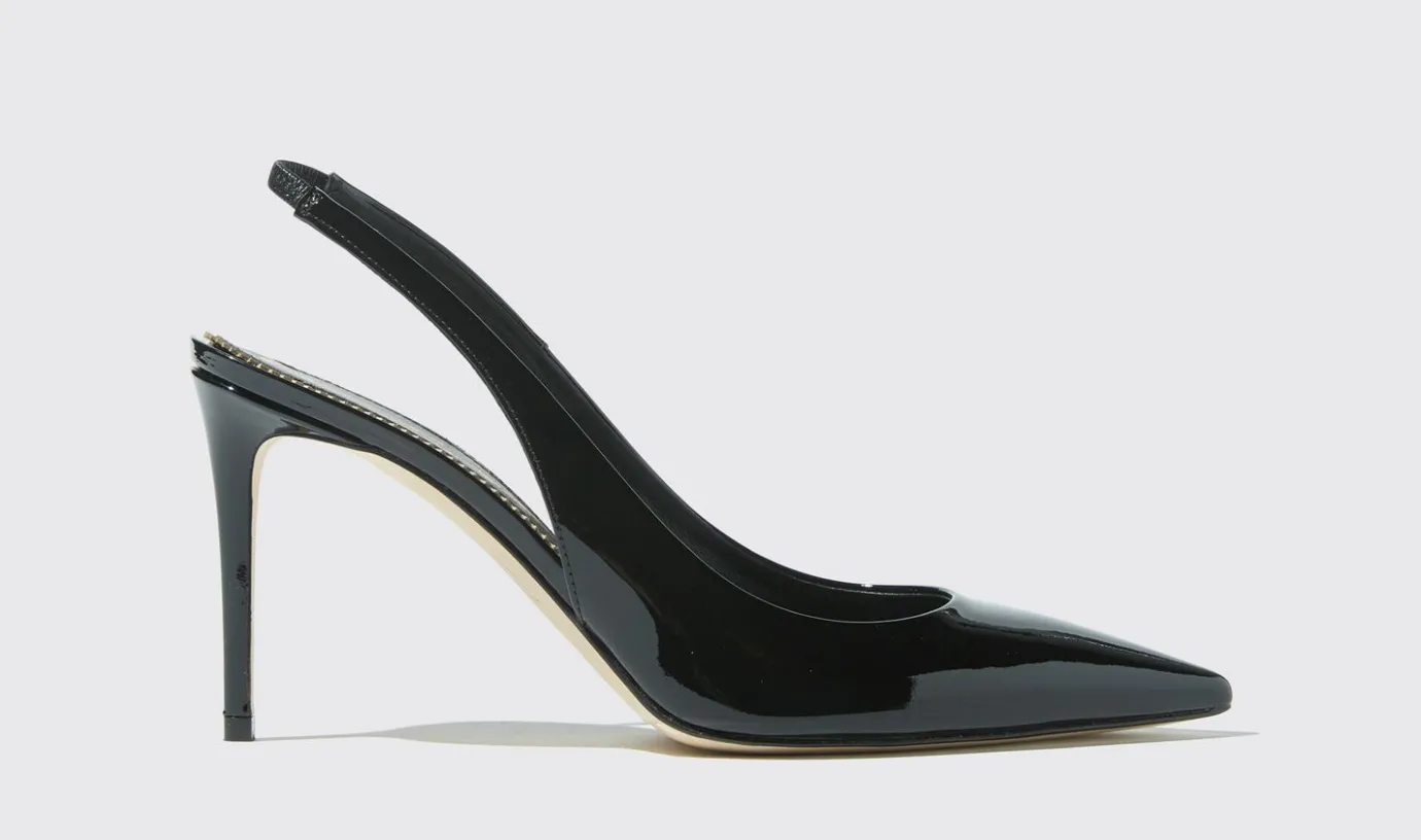 Frauen Scarosso Sutton Black Patent