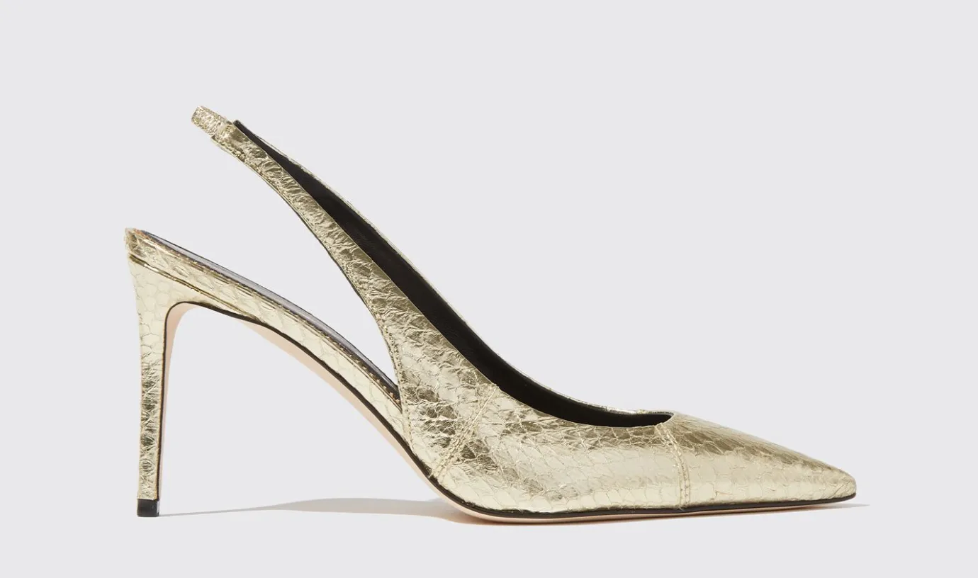 Frauen Scarosso Sutton Gold Elaphe