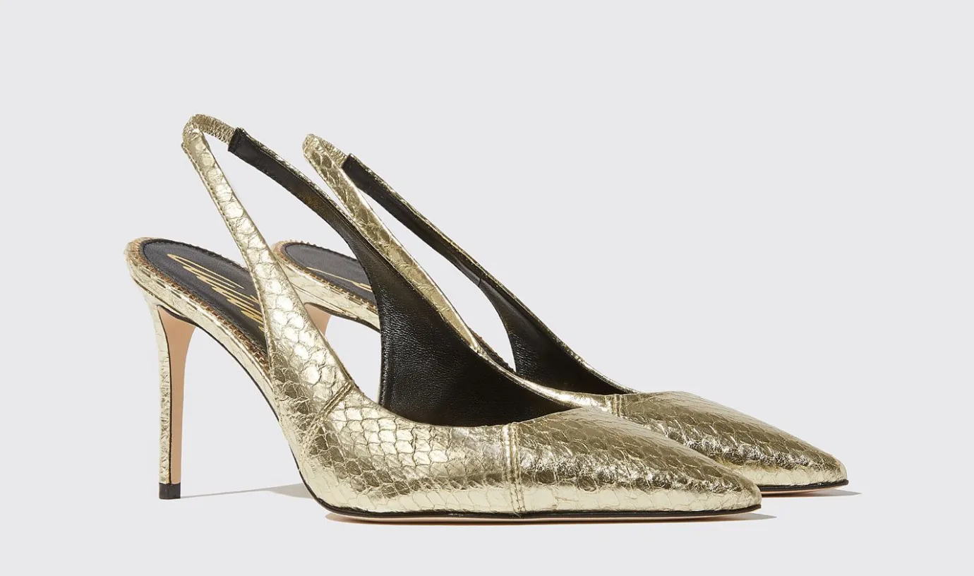 Frauen Scarosso Sutton Gold Elaphe