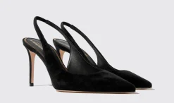 Frauen Scarosso Sutton Schwarzes Wildleder