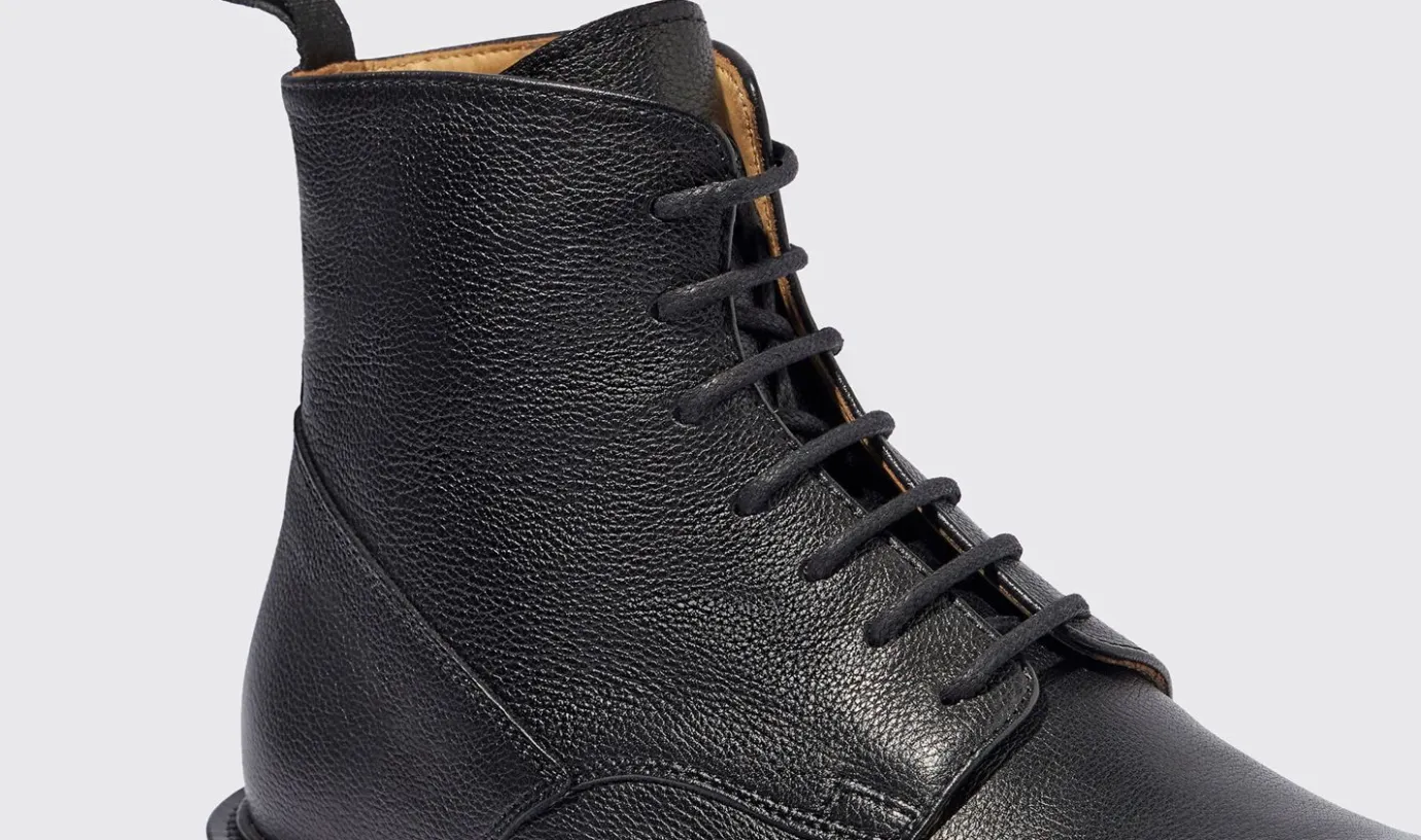 Manner Scarosso Thomas Black Grain