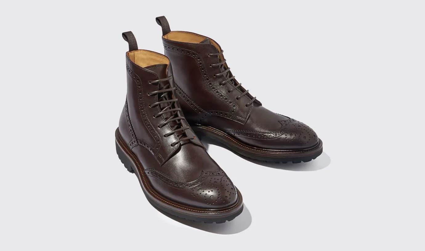 Manner Scarosso Thomas Dunkelbraun