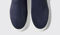Manner Scarosso Tommaso Blu Scamosciato