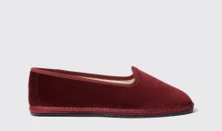 Frauen Scarosso Valentina Bordeaux Velluto