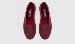 Frauen Scarosso Valentina Burgunder Mesh