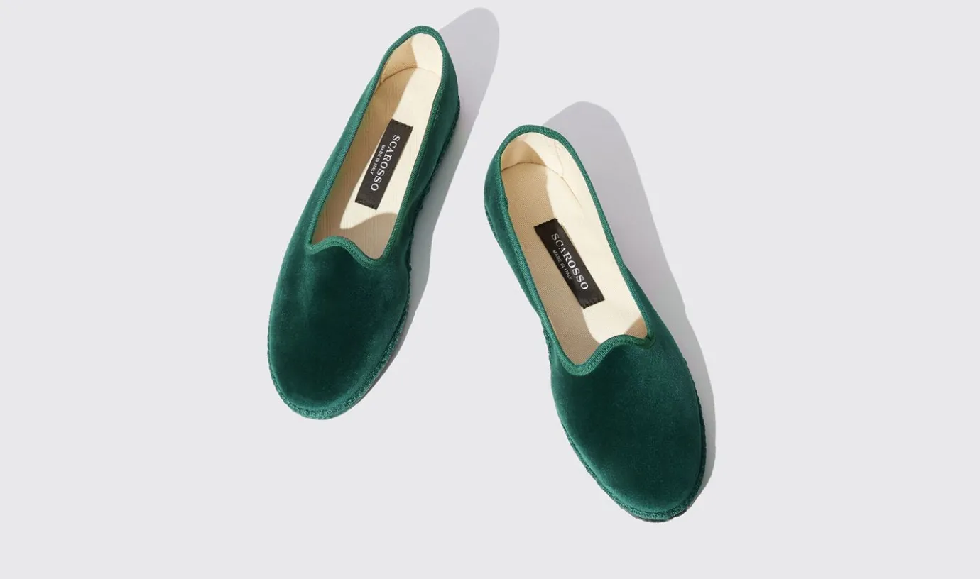 Frauen Scarosso Valentina Verde Velluto