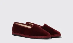 Manner Scarosso Valentino Bordeaux Velluto