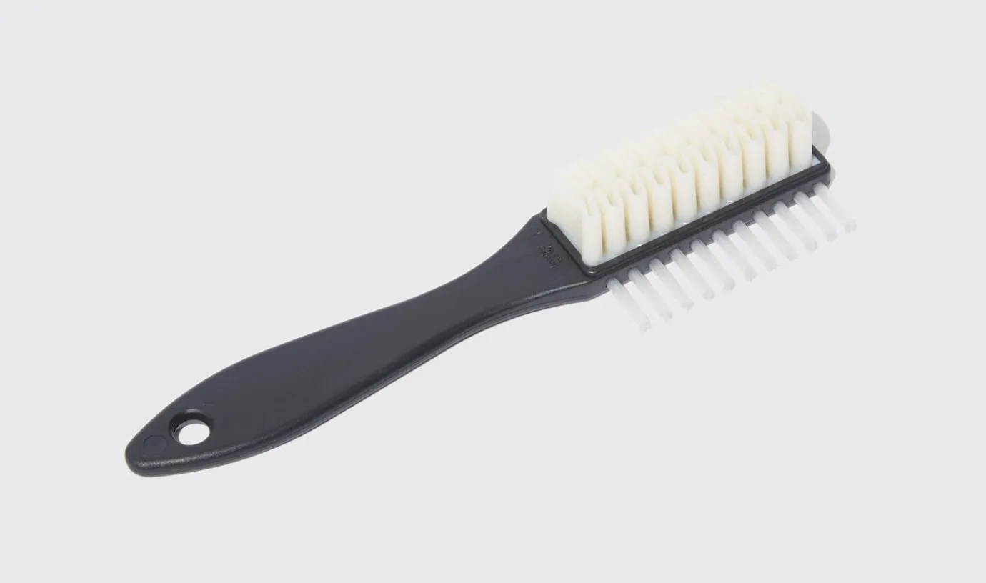 Manner Scarosso Wildlederburste