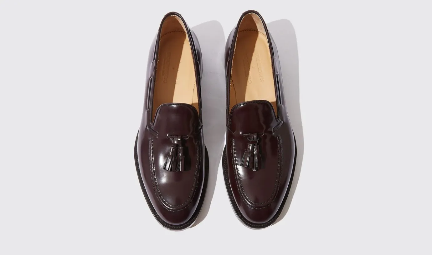 Manner Scarosso William Burgundy Bright