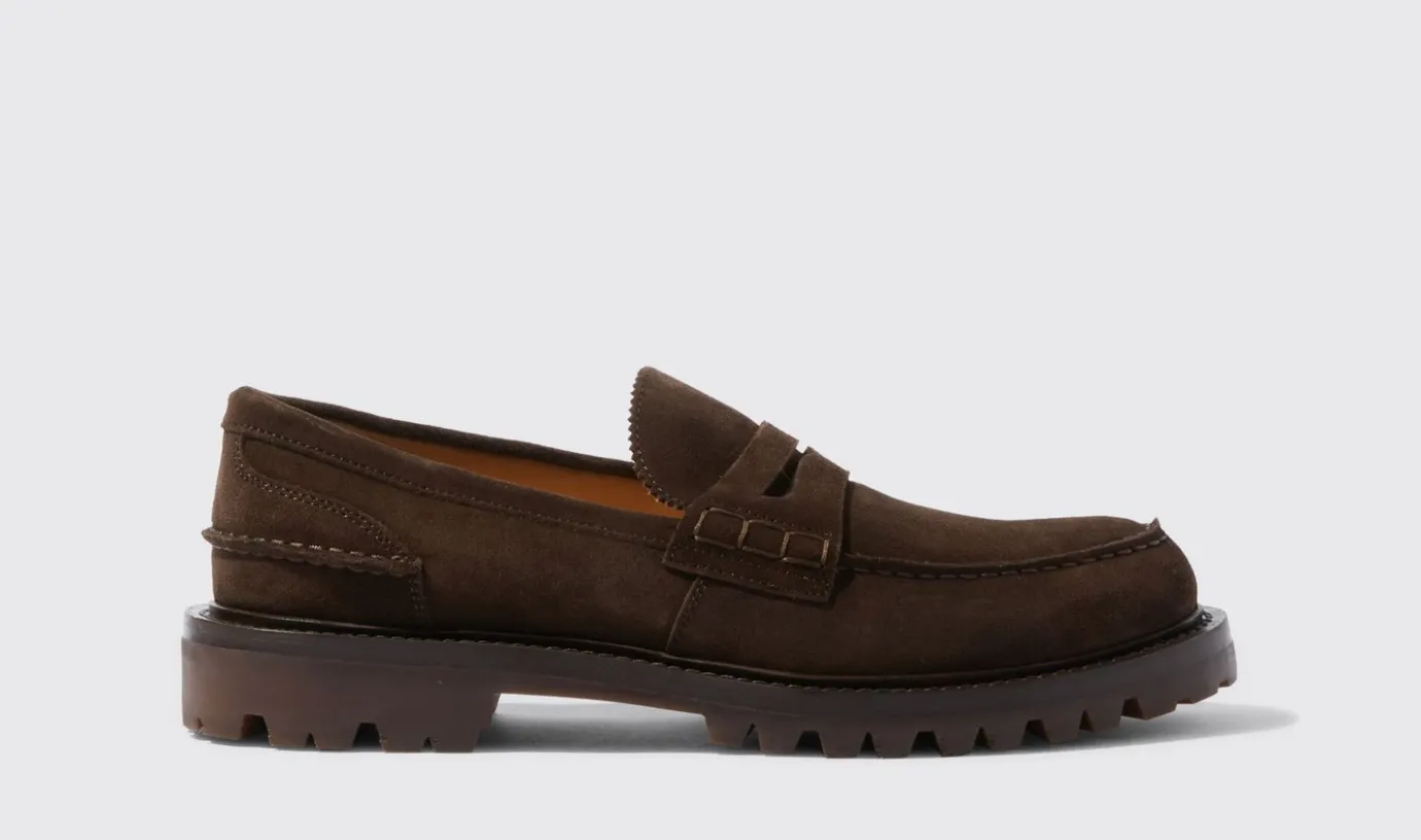 Manner Scarosso Wooster Ii Braunes Wildleder