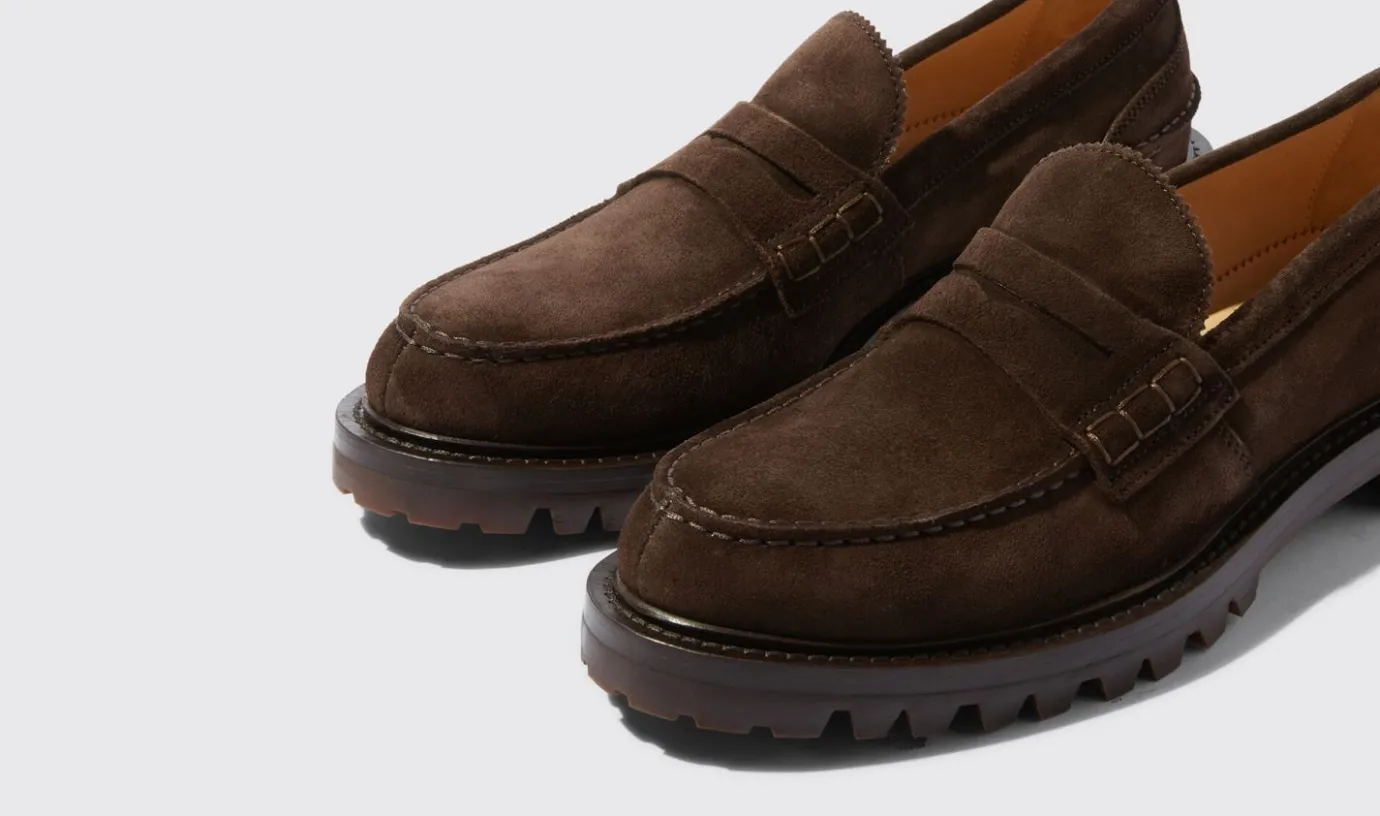 Manner Scarosso Wooster Ii Braunes Wildleder
